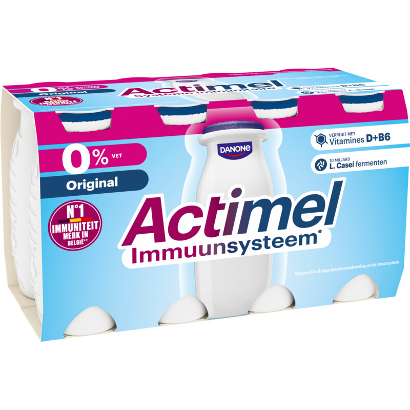 Een afbeelding van Danone Actimel Naturel 0% bel