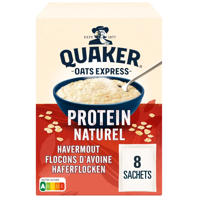 Quaker Oats express naturel protein havermout