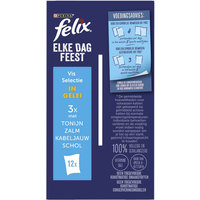 Een afbeelding van Felix Elke dag feest vis selectie in gelei