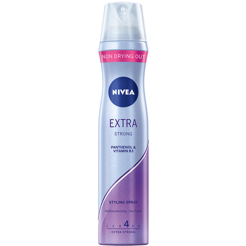 Een afbeelding van Nivea Extra strong styling spray