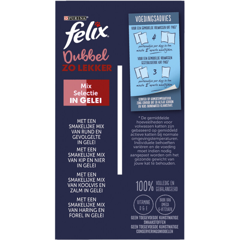 Een afbeelding van Felix Dubbel zo lekker mix in gelei