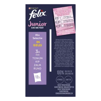 pdp-image-Felix Elke dag feest junior mix selectie gelei