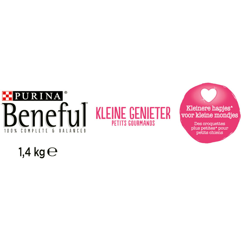 Een afbeelding van Beneful Kleine genieter met rund en groenten
