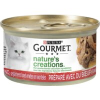Een afbeelding van Gourmet Nature's creations met rund & erwten