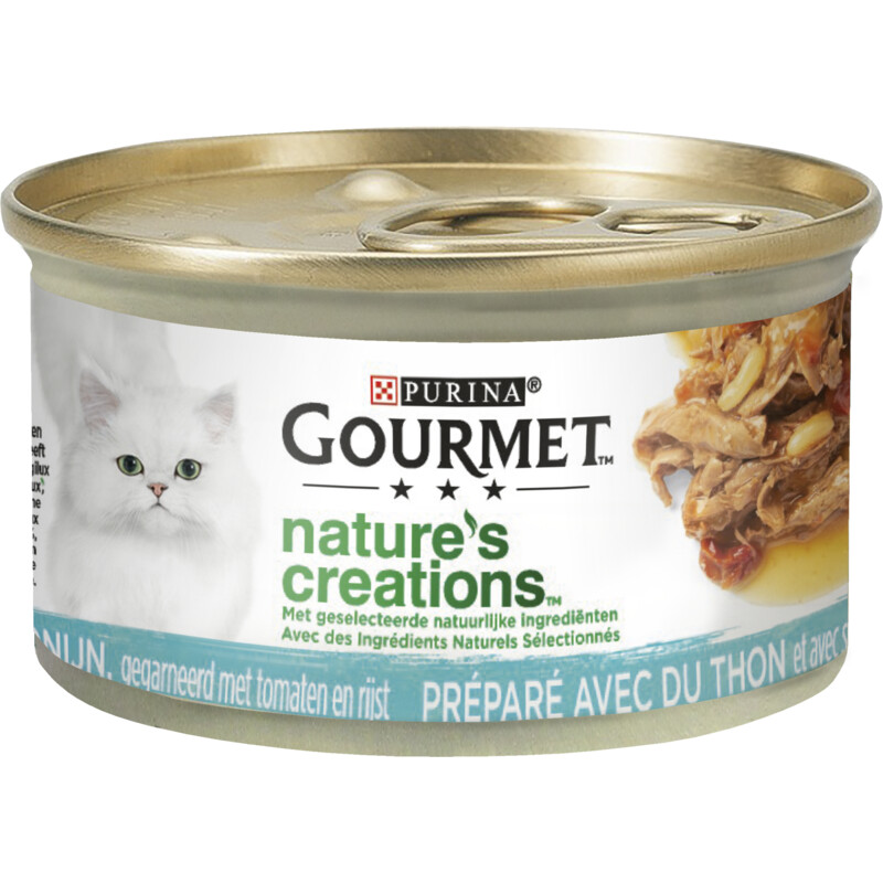 Een afbeelding van Gourmet Nature's creations tonijn