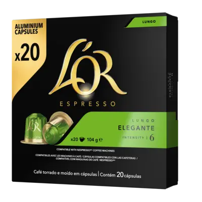 pdp-image-L'OR Espresso lungo elegante capsules