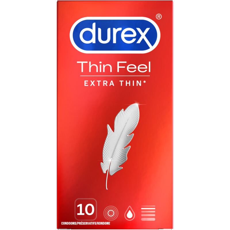 Een afbeelding van Durex Condooms thin feel extra dun