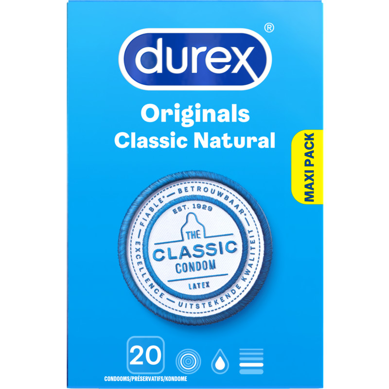 Een afbeelding van Durex Condooms classic natural