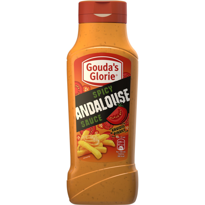 Een afbeelding van Gouda's Glorie Spicy Andalouse sauce
