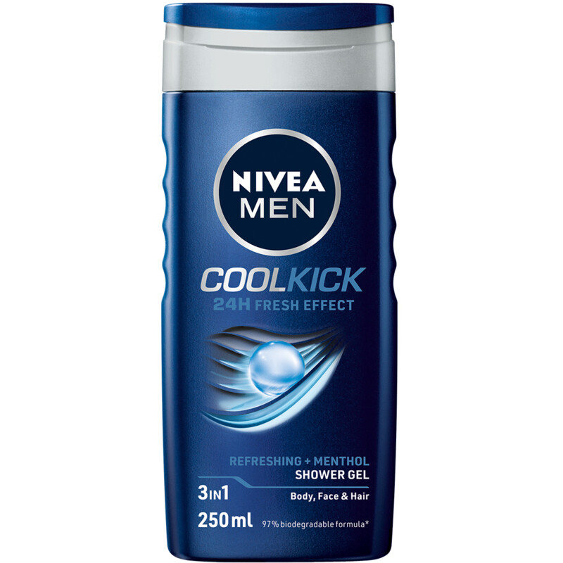 Een afbeelding van NIVEA Men cool kick shower gel