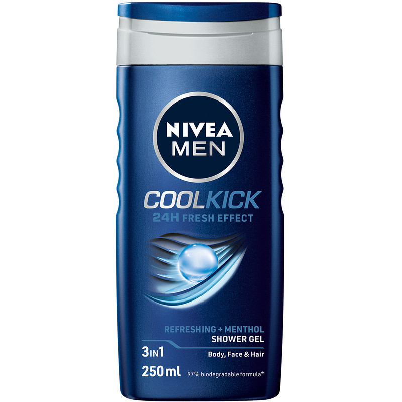 Een afbeelding van Nivea Men coolkick shower gel