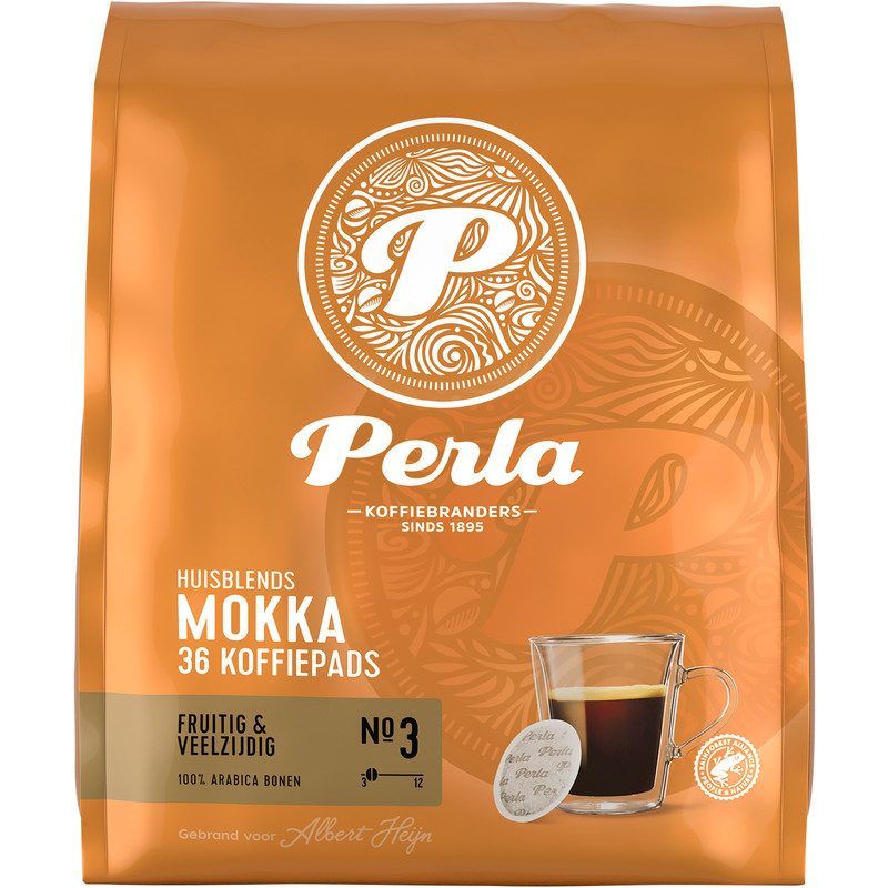 Een afbeelding van Perla Huisblends Mokka koffiepads