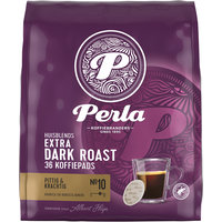 Albert Heijn Perla Huisblends Extra dark roast koffiepads aanbieding