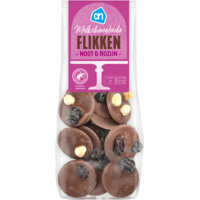 Afbeelding van Melkchocolade flikken noot & rozijn