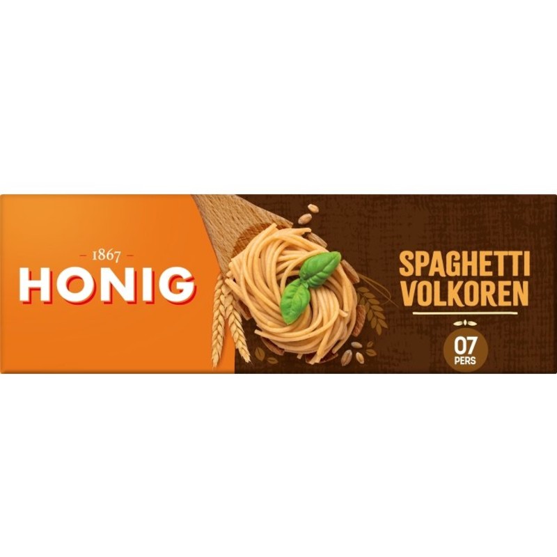 Een afbeelding van Honig Spaghetti volkoren