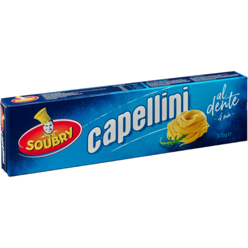 Een afbeelding van Soubry Al Dente capellini 375 gr