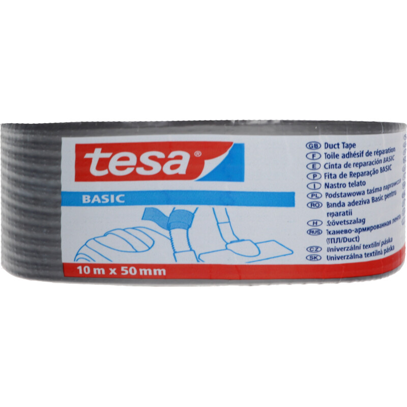 Een afbeelding van Tesa Duct tape 10m x 50mm