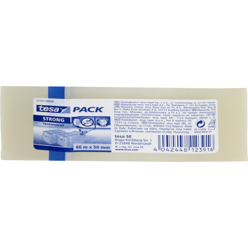 Een afbeelding van Tesa Verpakkingstape 66m x 50mm
