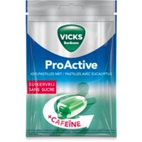 Een afbeelding van Vicks ProActive keelpastilles met eucalyptus