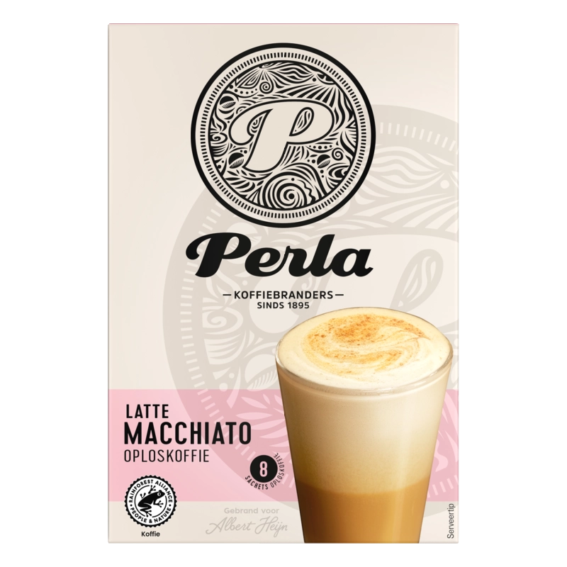 Latte macchiato oploskoffie