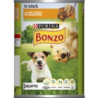 Een afbeelding van Bonzo In saus met kip, pasta en groenten