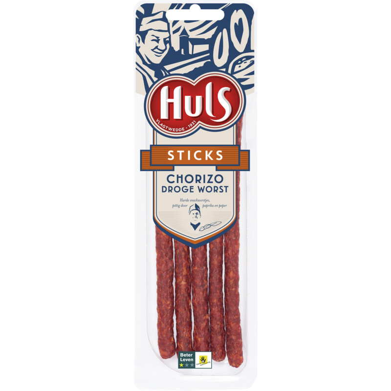 Een afbeelding van Huls Sticks chorizo