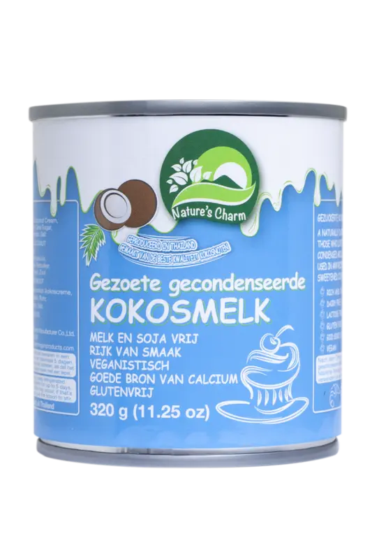Gezoete gecondenseerde kokosmelk