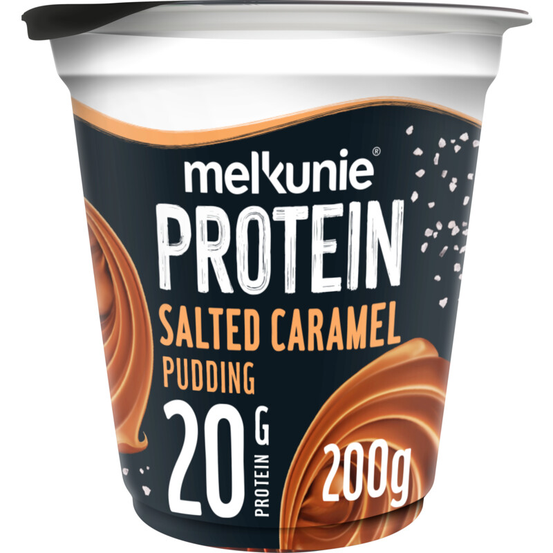 Een afbeelding van Melkunie Protein salted caramel pudding