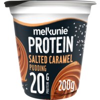 Protein salted caramel pudding