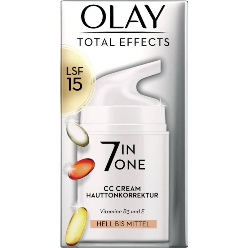 Een afbeelding van Olay Total effects CC Cream licht-medium
