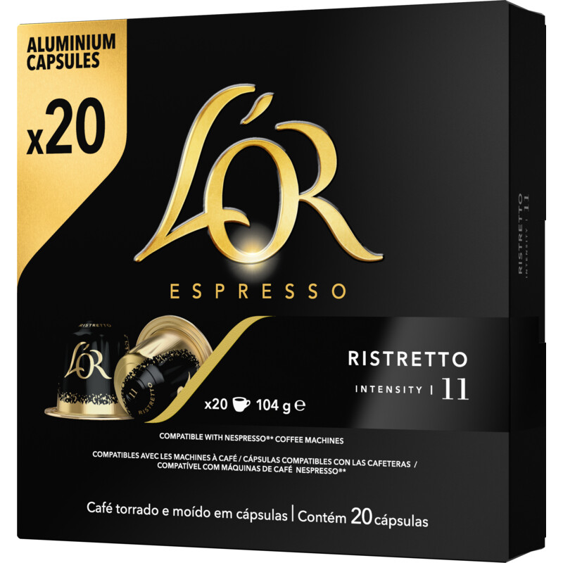 Een afbeelding van L'OR Espresso ristretto capsules