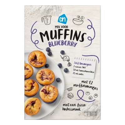 pdp-image-AH Mix voor muffins blueberry