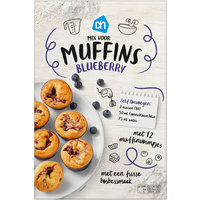 Een afbeelding van AH Mix voor muffins blueberry