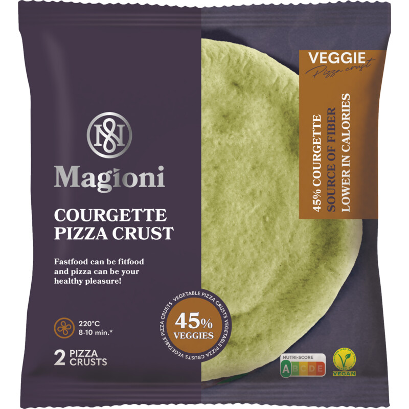 Een afbeelding van Magioni Courgette pizzabodem