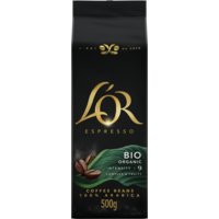 Een afbeelding van L'OR Espresso bio organic coffee beans