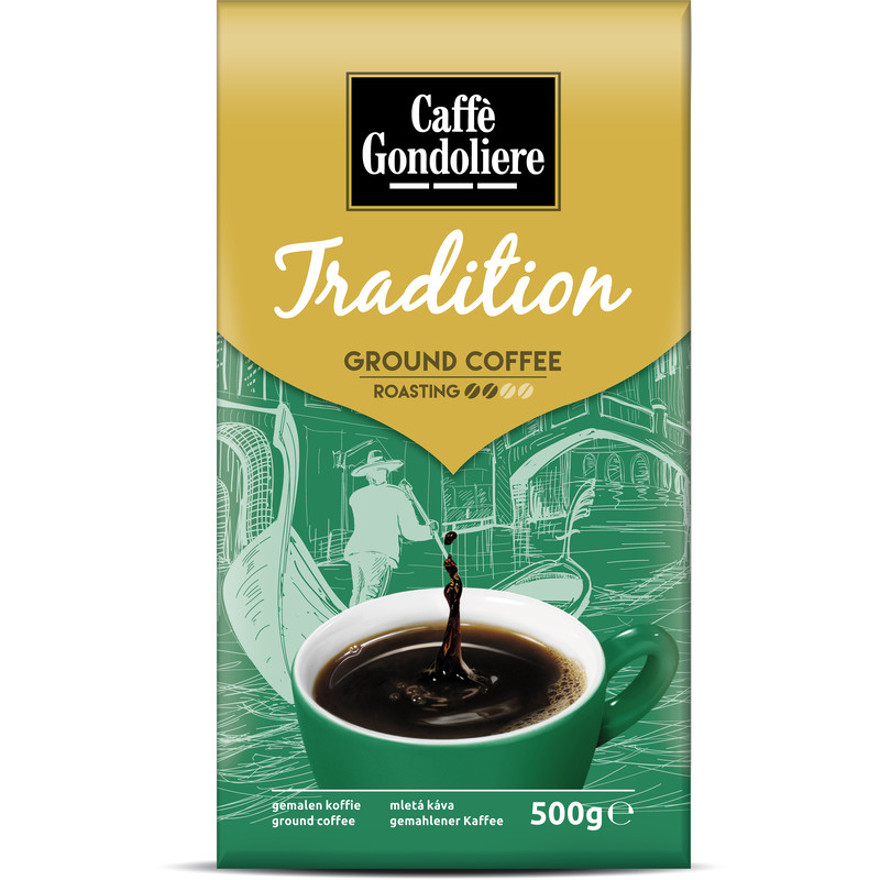 Een afbeelding van Caffé Gondoliere Tradition ground coffee