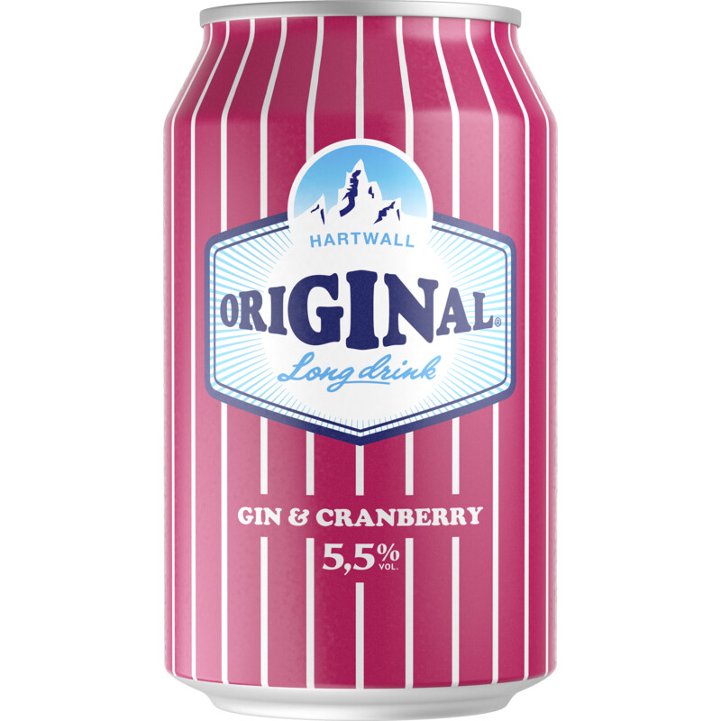 Hartwall Original longdrink gin & cranberry bestellen | Albert Heijn