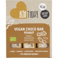 Een afbeelding van BioToday Vegan choco bar pinda's