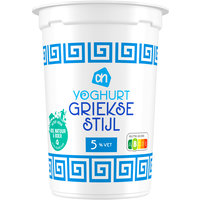 Een afbeelding van AH Yoghurt Griekse stijl 5% vet