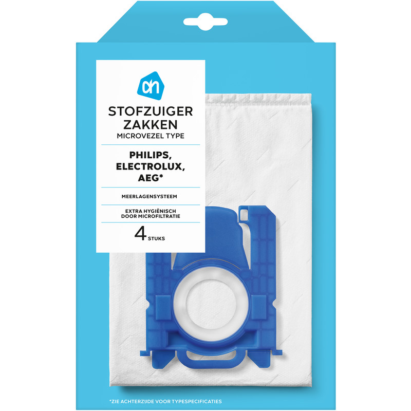 Een afbeelding van AH Stofzuigerzakken type Philips/Electrolux