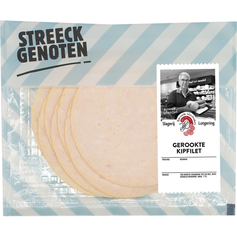 Een afbeelding van Streeckgenoten Gerookte kipfilet