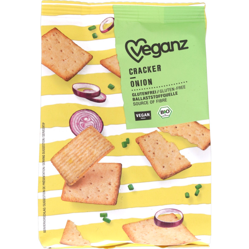Een afbeelding van Veganz Cracker onion
