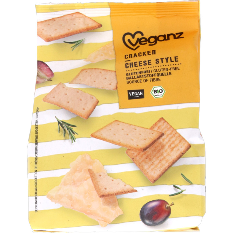 Een afbeelding van Veganz Cracker cheese style
