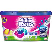 Een afbeelding van Witte Reus Color 3+1 power wasmiddel capsules kleur
