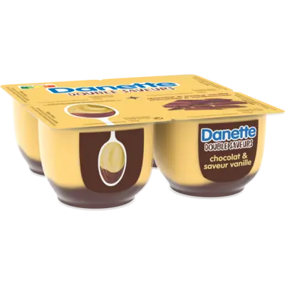 pdp-image-Danette Double saveurs chocolat & vanille bel