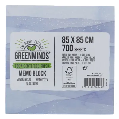 pdp-image-Greenminds Memoblaadjes navulling los