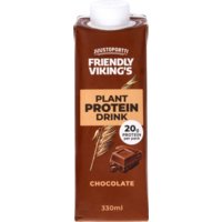 Een afbeelding van Friendly Vikings Haver proteine drink chocolade