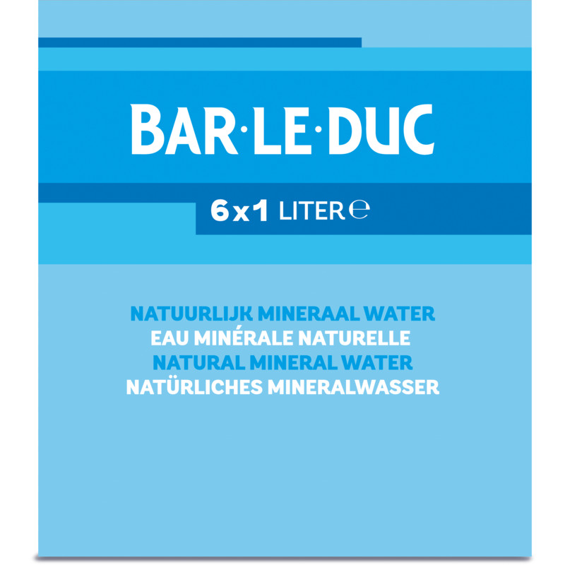 Een afbeelding van Bar-le-Duc Koolzuurvrij mineraalwater