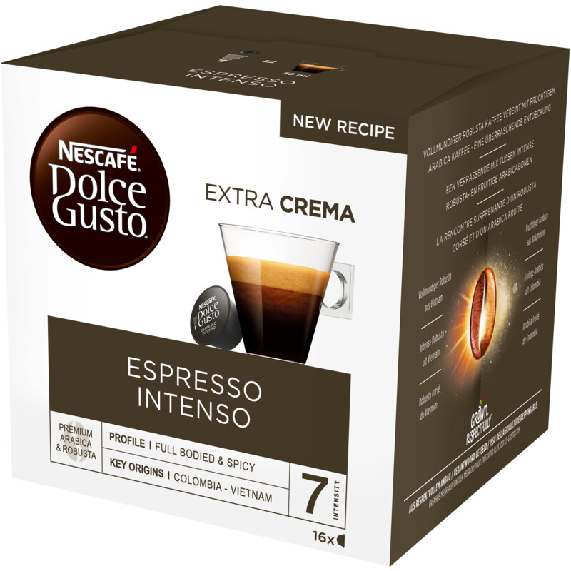Een afbeelding van Nescafé Dolce Gusto Espresso intenso capsules