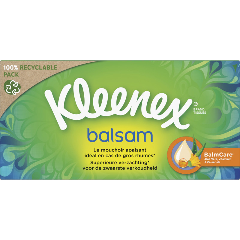 Een afbeelding van Kleenex Balsam tissues